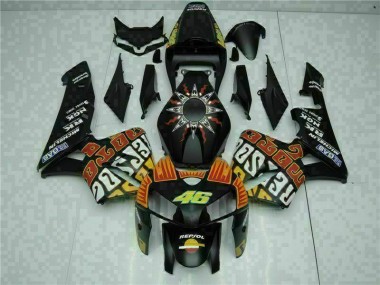 Carénage ABS Honda CBR 600 RR 05-06 - Noir