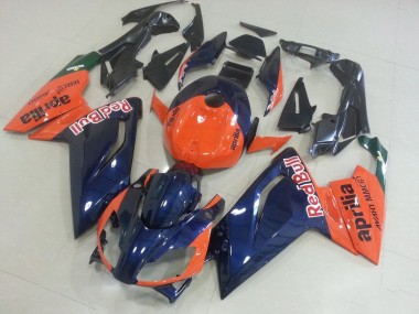 Carénage Aprilia RS 125 06-11 - Orange et Bleu Foncé