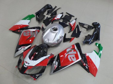 Carénage Aprilia RS 125 06-11 - Rouge Blanc Noir