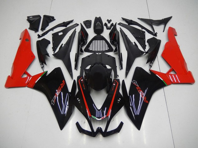 Carénage Aprilia RSV4 09-15 - Noir Rouge Carénage Aprilia RSV4 09-15 - Noir Rouge