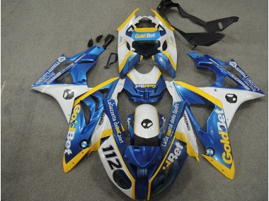 Carénage BMW S1000RR 09-14 - Blanc Bleu GoldBet 112