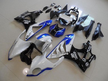 Carénage BMW S1000RR 09-14 - Blanc Bleu