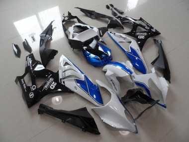 Carénage BMW S1000RR 09-14 - Blanc Bleu Noir