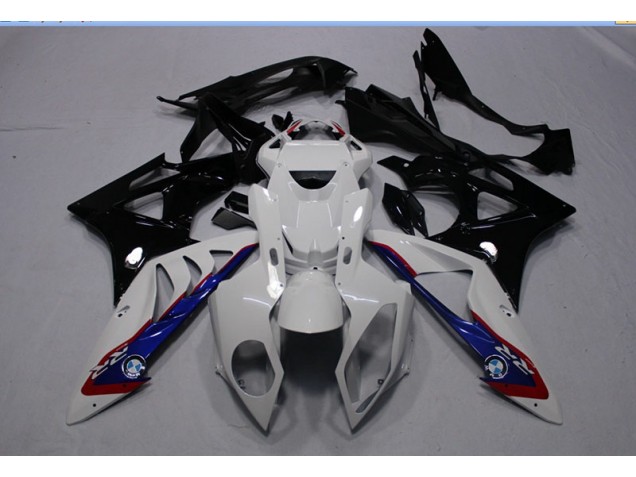 Carénage BMW S1000RR 09-14 - Blanc Noir Bleu Carénage BMW S1000RR 09-14 - Blanc Noir Bleu