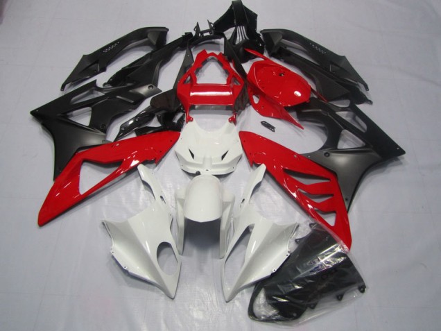 Carénage BMW S1000RR 09-14 - Blanc Rouge Noir Carénage BMW S1000RR 09-14 - Blanc Rouge Noir
