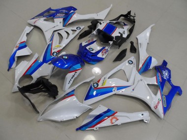 Carénage BMW S1000RR 09-14 - Bleu Blanc