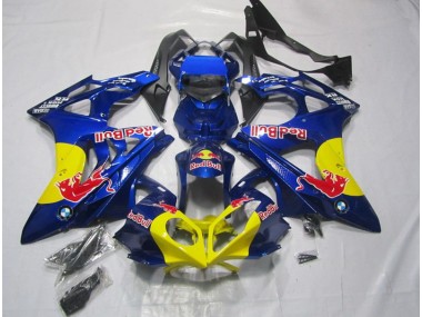 Carénage BMW S1000RR 09-14 - Jaune Bleu Red Bull