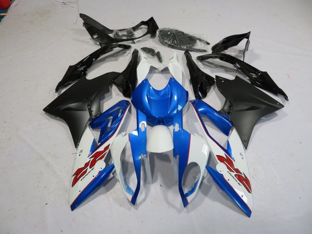Carénage BMW S1000RR 15-18 - Bleu Blanc Noir Carénage BMW S1000RR 15-18 - Bleu Blanc Noir