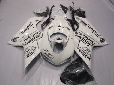 Carénage Ducati 1098 07-14 - Blanc Jack Daniels