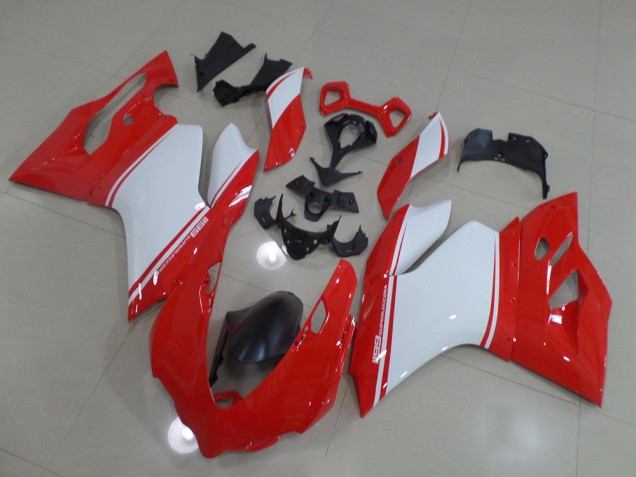 Carénage Ducati 1199 11-14 - Rouge Blanc Carénage Ducati 1199 11-14 - Rouge Blanc