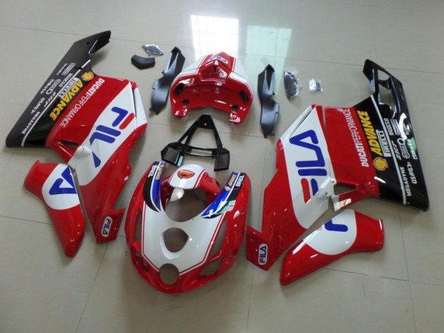 Carénage Ducati 749 999 03-04 - Rouge Fila Carénage Ducati 749 999 03-04 - Rouge Fila