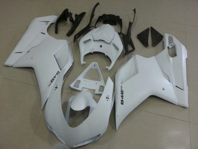Carénage Ducati 848 1098 1198 07-14 - Matte Blanc Carénage Ducati 848 1098 1198 07-14 - Matte Blanc