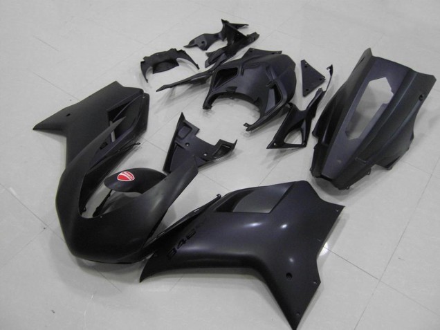 Carénage Ducati 848 1098 1198 07-14 - Noir Mat Courses Verision Carénage Ducati 848 1098 1198 07-14 - Noir Mat Courses Verision