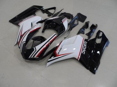 Carénage Ducati 848 1098 1198 07-14 - Noir Tricolore