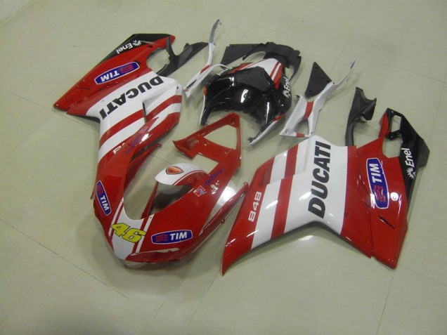 Carénage Ducati 848 1098 1198 07-14 - Rouge 46 Carénage Ducati 848 1098 1198 07-14 - Rouge 46