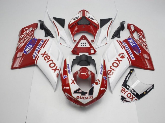 Carénage Ducati 848 1098 1198 07-14 - Style OEM Xerox avec 41 Carénage Ducati 848 1098 1198 07-14 - Style OEM Xerox avec 41