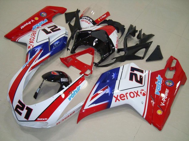 Carénage Ducati 848 1098 1198 07-14 - Xerox 21 Carénage Ducati 848 1098 1198 07-14 - Xerox 21