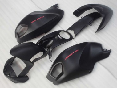 Carénage Ducati Monster 696 08-12 - Noir Rouge Monster
