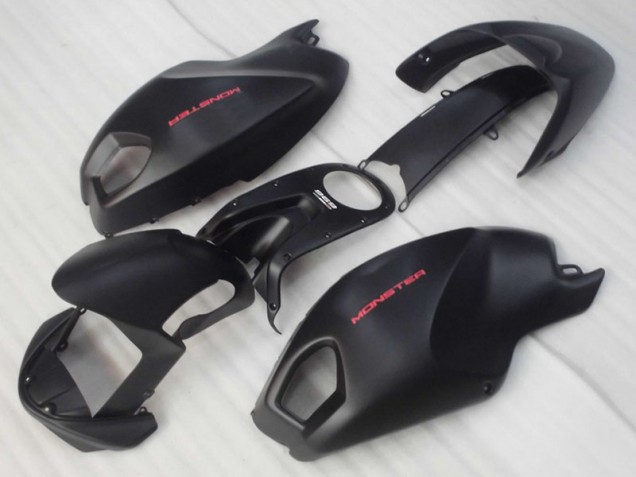 Carénage Ducati Monster 696 08-12 - Noir Rouge Monster Carénage Ducati Monster 696 08-12 - Noir Rouge Monster