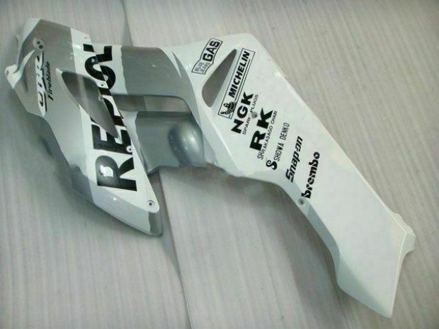 Carénage Honda CBR 1000 RR 04-05 - Argent Blanc Repsol Carénage Honda CBR 1000 RR 04-05 - Argent Blanc Repsol