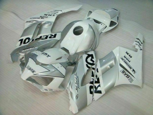 Carénage Honda CBR 1000 RR 04-05 - Argent Blanc Repsol Carénage Honda CBR 1000 RR 04-05 - Argent Blanc Repsol