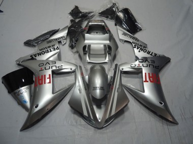 Carénage Honda CBR 1000 RR 04-05 - Argent Rouge Fiat