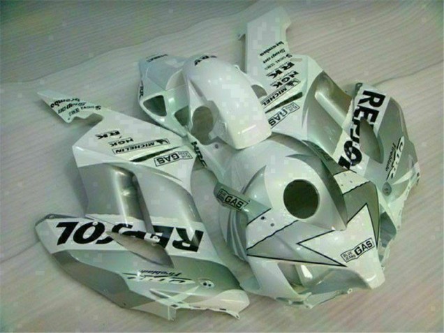Carénage Honda CBR 1000 RR 04-05 - Blanc Argent Repsol Carénage Honda CBR 1000 RR 04-05 - Blanc Argent Repsol