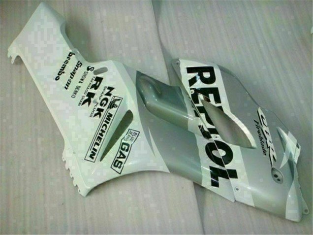 Carénage Honda CBR 1000 RR 04-05 - Blanc Argent Repsol Carénage Honda CBR 1000 RR 04-05 - Blanc Argent Repsol