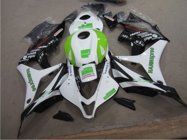 Carénage Honda CBR 1000 RR 04-05 - Blanc Vert Hannspree