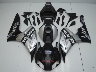 Carénage Honda CBR 1000 RR 04-05 - Noir Argent Repsol