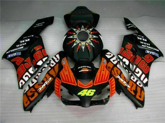 Carénage Honda CBR 1000 RR 04-05 - Noir Orange Carénage Honda CBR 1000 RR 04-05 - Noir Orange