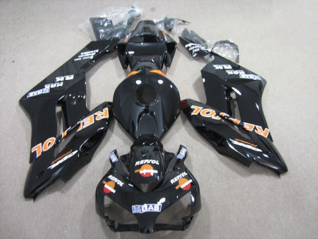 Carénage Honda CBR 1000 RR 04-05 - Noir Orange Repsol