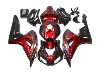 Carénage Honda CBR 1000 RR 04-05 - Rouge Bonbon Gris Noir