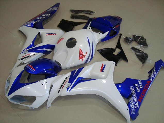 Carénage Honda CBR 1000 RR 06-07 - Blanc et Bleu Carénage Honda CBR 1000 RR 06-07 - Blanc et Bleu