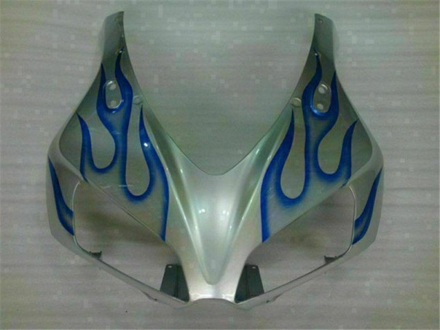 Carénage Honda CBR 1000 RR 06-07 - Bleu Flamme Argent Carénage Honda CBR 1000 RR 06-07 - Bleu Flamme Argent