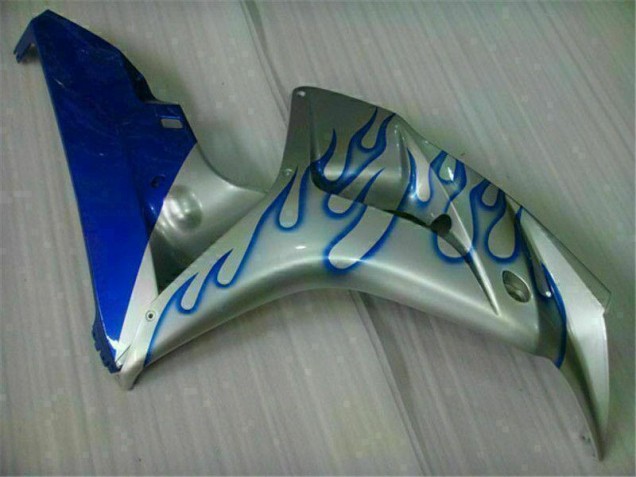 Carénage Honda CBR 1000 RR 06-07 - Bleu Flamme Argent Carénage Honda CBR 1000 RR 06-07 - Bleu Flamme Argent