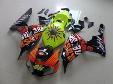 Carénage Honda CBR 1000 RR 06-07 - Fluro Rossi