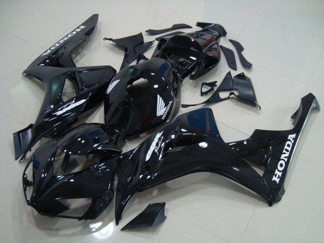 Carénage Honda CBR 1000 RR 06-07 - Noir Argent Décalque Carénage Honda CBR 1000 RR 06-07 - Noir Argent Décalque