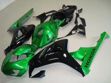 Carénage Honda CBR 1000 RR 06-07 - Noir Vert