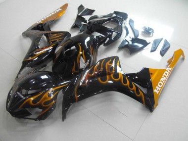 Carénage Honda CBR 1000 RR 06-07 - Or Flamme