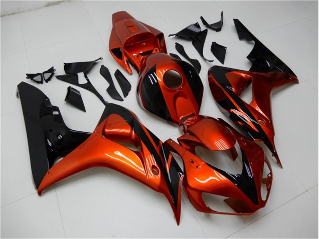 Carénage Honda CBR 1000 RR 06-07 - Orange Noir Carénage Honda CBR 1000 RR 06-07 - Orange Noir