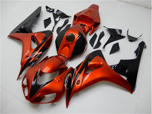 Carénage Honda CBR 1000 RR 06-07 - Orange Noir Carénage Honda CBR 1000 RR 06-07 - Orange Noir