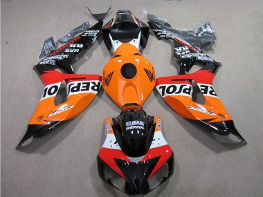 Carénage Honda CBR 1000 RR 06-07 - Orange Repsol