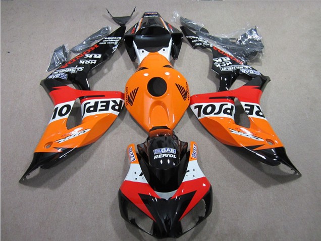 Carénage Honda CBR 1000 RR 06-07 - Orange Repsol Carénage Honda CBR 1000 RR 06-07 - Orange Repsol