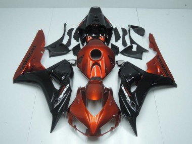 Carénage Honda CBR 1000 RR 06-07 - Orange et Noir