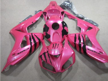 Carénage Honda CBR 1000 RR 06-07 - Rose Noir Monster