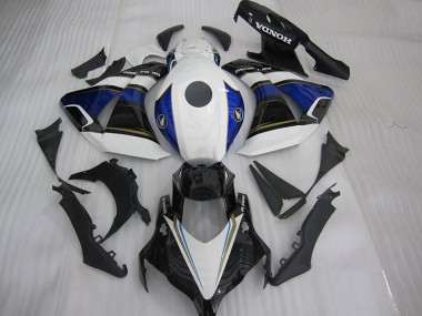 Carénage Honda CBR 1000 RR 08-11 - Blanc Noir Bleu