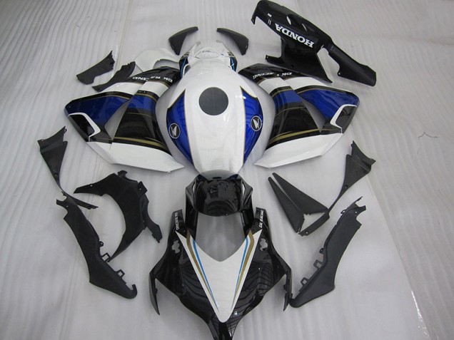 Carénage Honda CBR 1000 RR 08-11 - Blanc Noir Bleu Carénage Honda CBR 1000 RR 08-11 - Blanc Noir Bleu