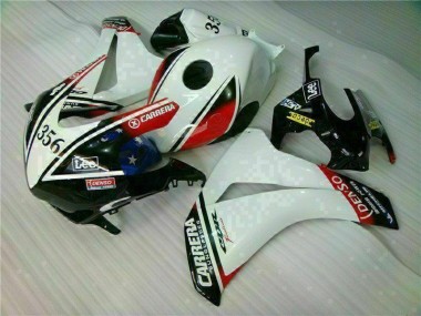 Carénage Honda CBR 1000 RR 08-11 - Blanc Noir