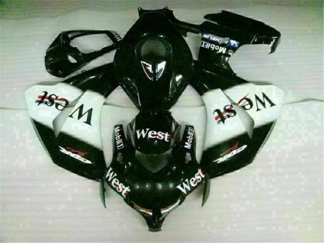 Carénage Honda CBR 1000 RR 08-11 - Blanc Noir West Carénage Honda CBR 1000 RR 08-11 - Blanc Noir West